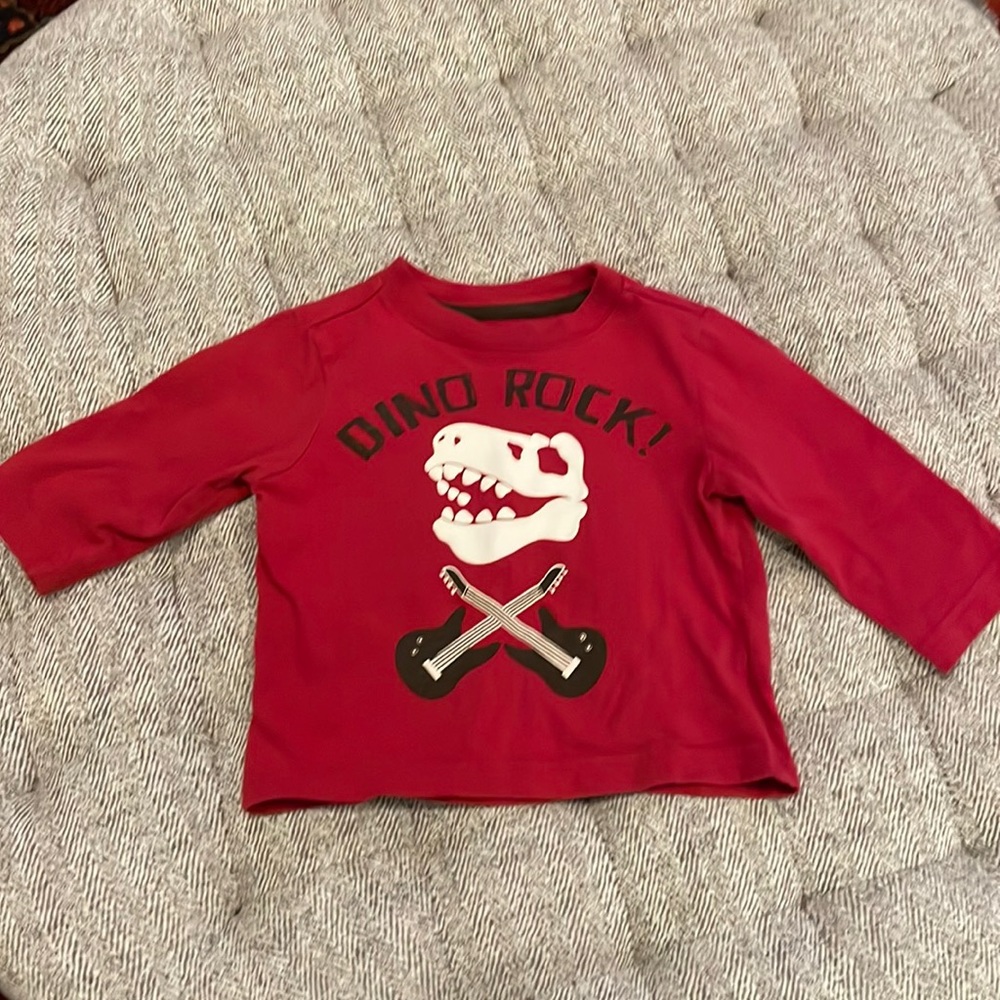 Crazy 8 Dino shirt size 12-18 mths